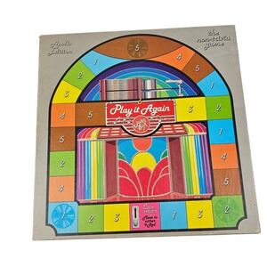 Play it Again Juke Box Apollo Edition Board Game 1985 Music Lyric Non-Trivia Vtg